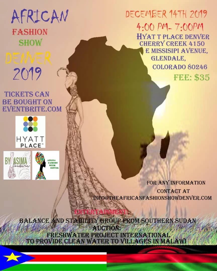 Africa Fashion Exhibition Poster