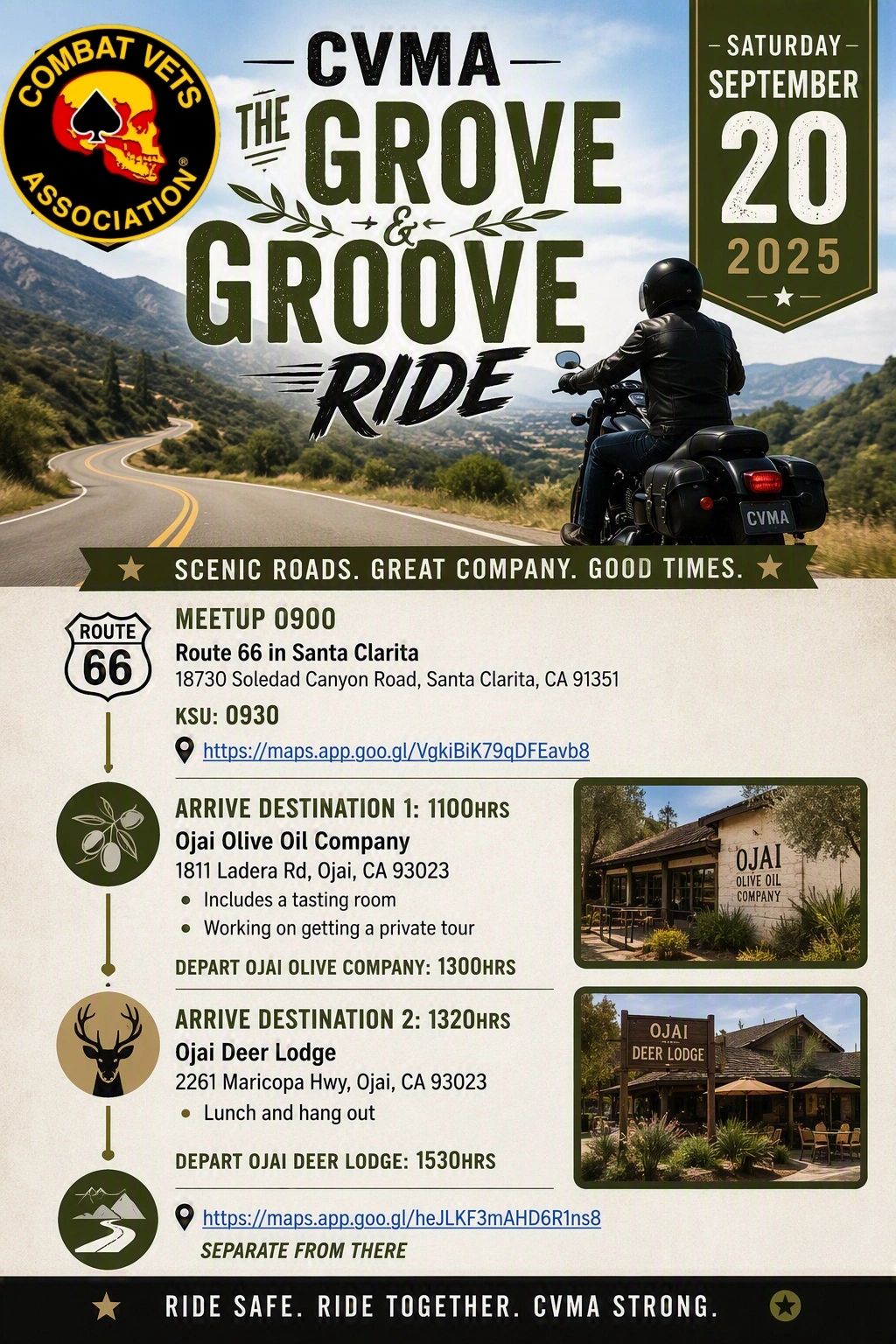 The Grove & Groove Ride