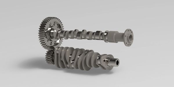 Cam Drive Shaft Engine