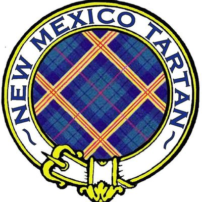 New Mexico Tartan logo on the display