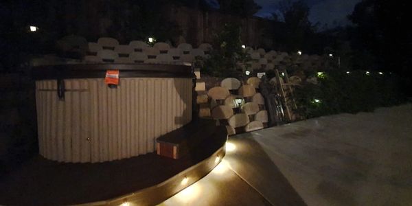 new deck for jacuzzi