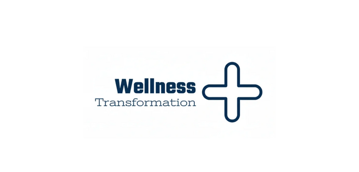 Logo featuring the words 'Wellness Transformation' with a plus sign.