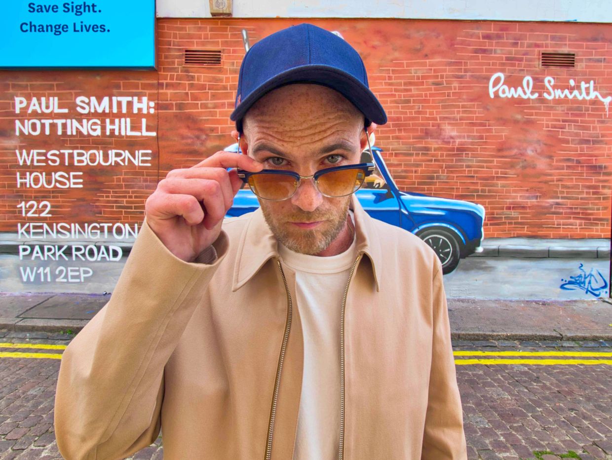 Professional West London Photographer Portrait of Street Artist in Notting Hill
