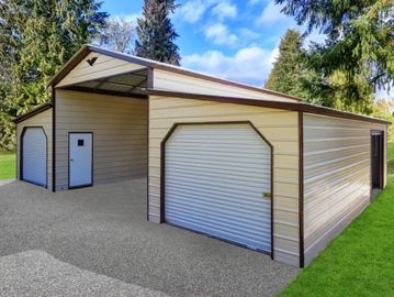 Steel Horse Barn Carport