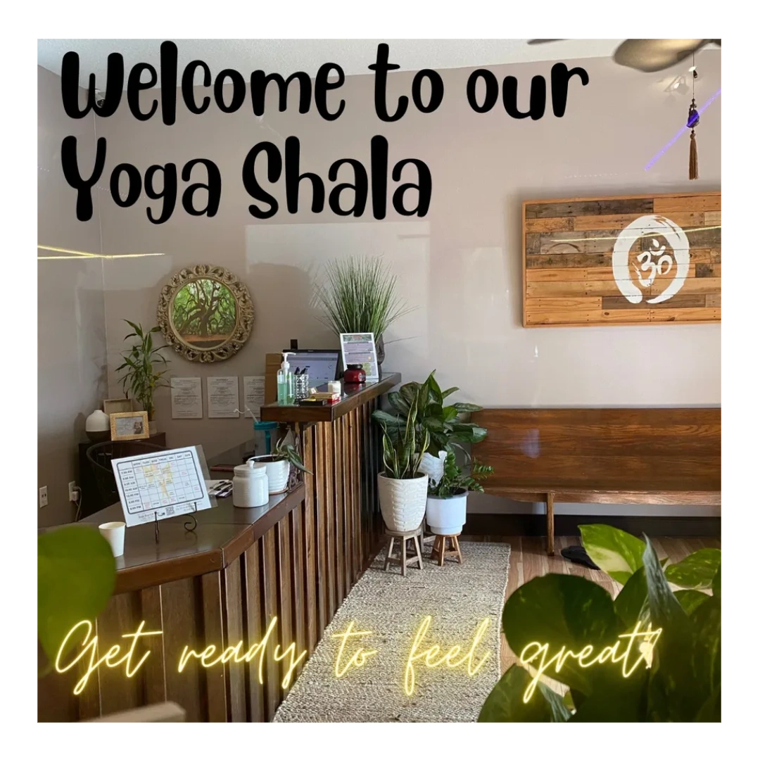 Welcome to the Yoga Shala. Select link to lean more about our classes. Pre-register online.