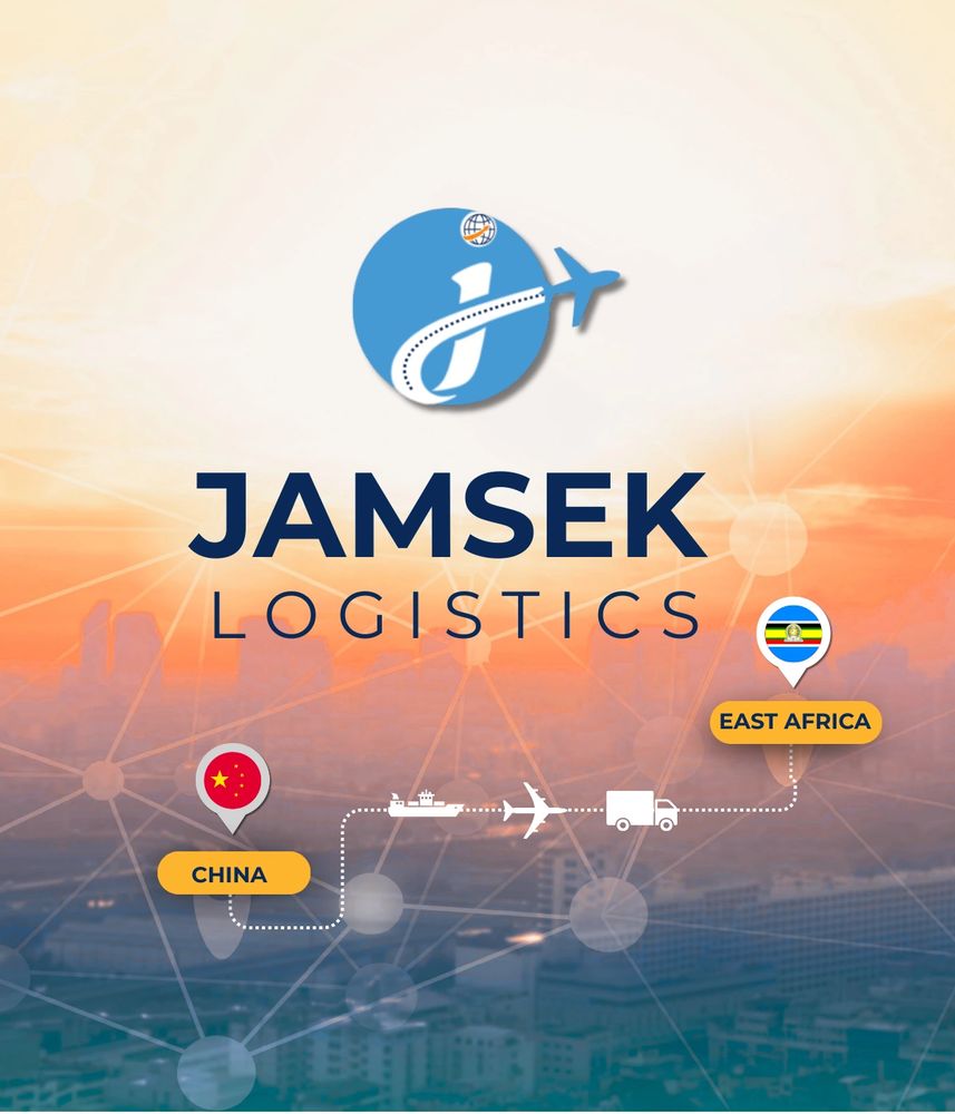 Jamsek Logistics connecting China to East Africa through sea, air, and road transport.