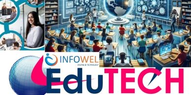 EduTECH event showcasing digital learning and technology integration in education.
