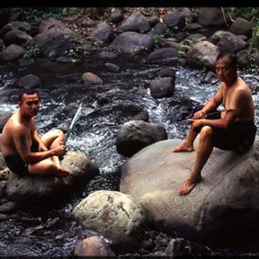 Tuhon Rommel Tortal and GT Leo Gaje training in the Philippines 