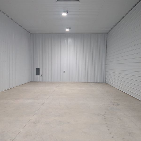 Spacious 1250 sq ft ToyBox storage condo interior for RVs, boats, and dune toys