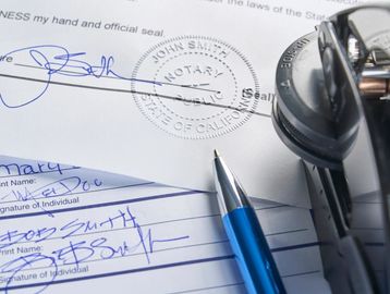 Notary services Sun City Center & Wimauma, FL