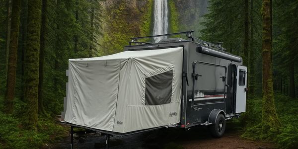 PahaQue Ramp Tent Hydrogen Powered