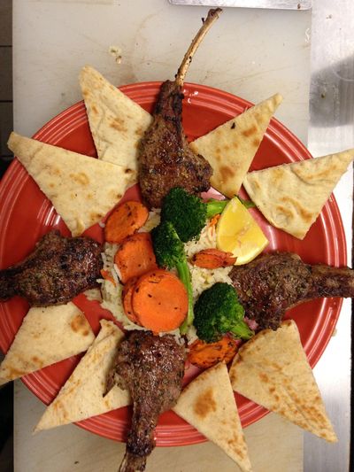 grilled lamb chops