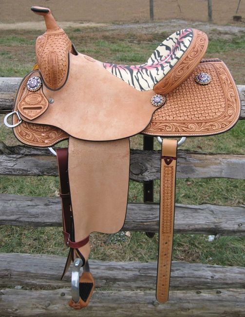 Exotic Barrel Saddle | R. W. Bowman Saddle Co., LLC