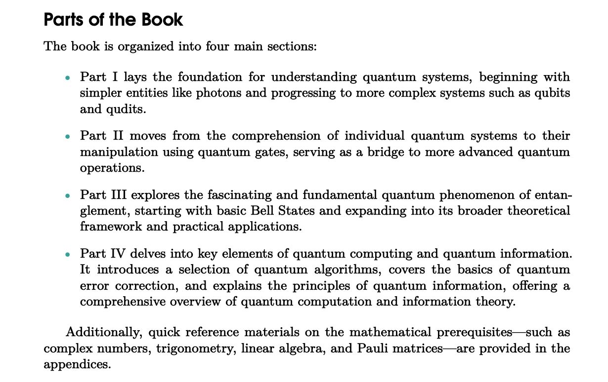 Parts of the Book Parts of the Book