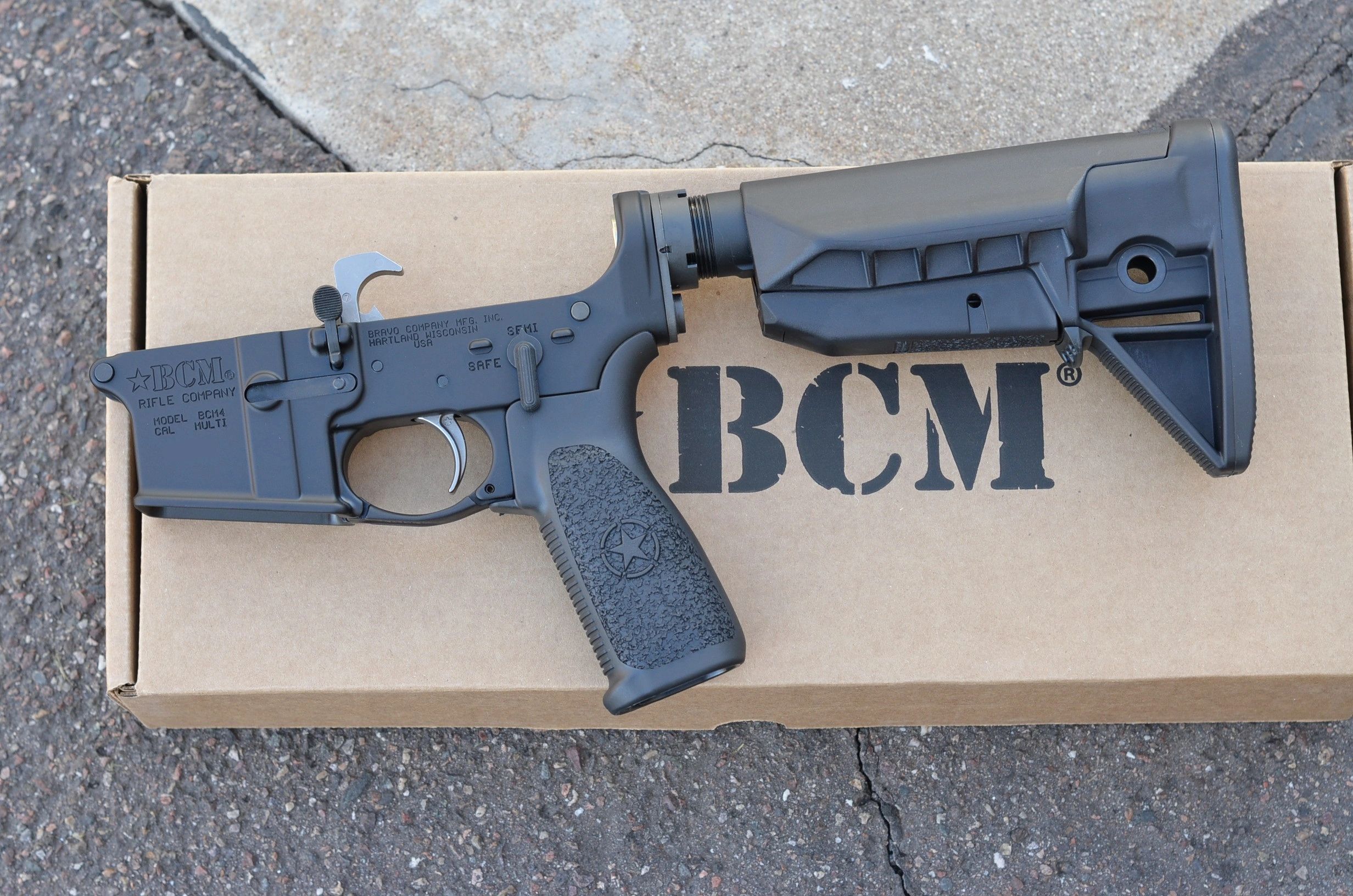 BCM Bravo Company Mod 0 Sopmod complete lower AR-15 BCM4 5.56 Multi Cal