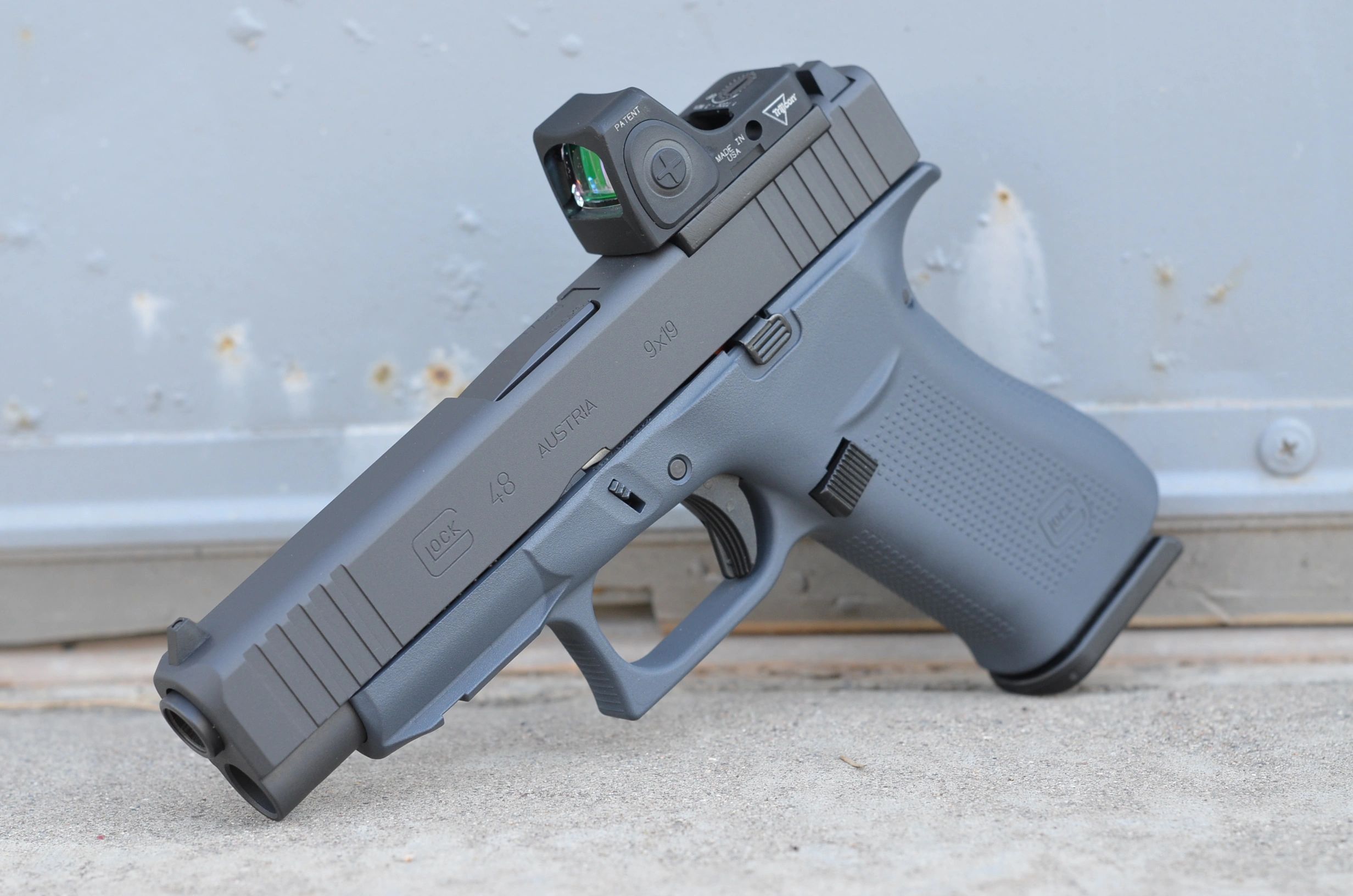 Glock 48 MOS 9mm w/ Trijicon RMRcc New EDC CHP V4 X-Werks Glock Grey