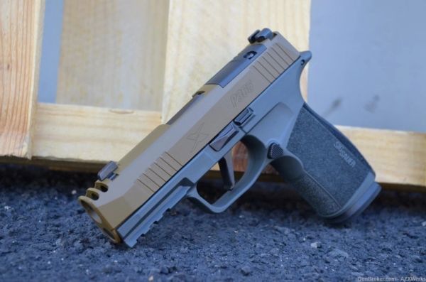 Sig P365X Macro Comp 365 X Comp 17rd NS X-Werks AI FDE Urban Grey
