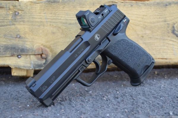 Heckler Koch USP45 Langdon LTT V1 Trijicon RMR Type 2 USP Action PKG