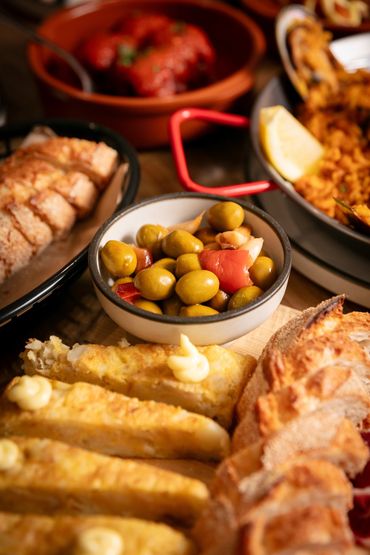 Range of options from our menu