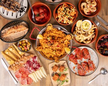 Range of options from our menu