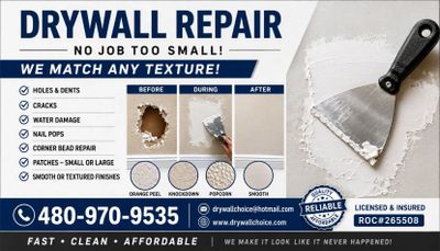 BEST WATER DAMAGE REPAIR CONTRACTOR IN Phoenix, Arizona CONTACT INFORMATION BUSINESS CARD