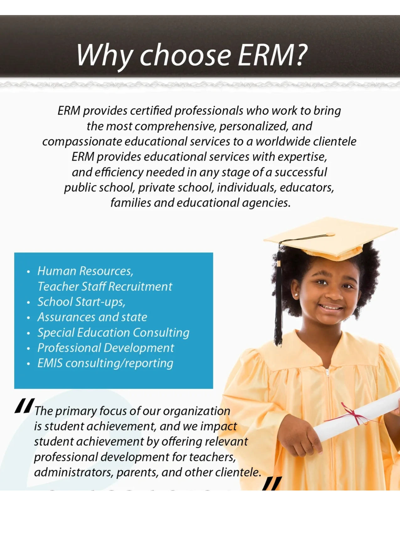 EDUCATIONAL RESOURCE MANAGEMENT