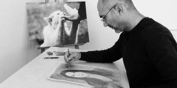 Painter artist ozcan karaalp