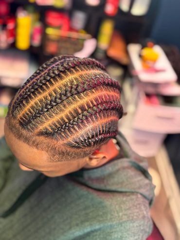 Straight back braids / stitch braids Columbus ohio