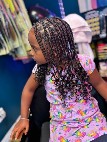 Kids Knotless Braids Columbus Ohio