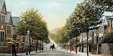 Image of York Road around 1910
