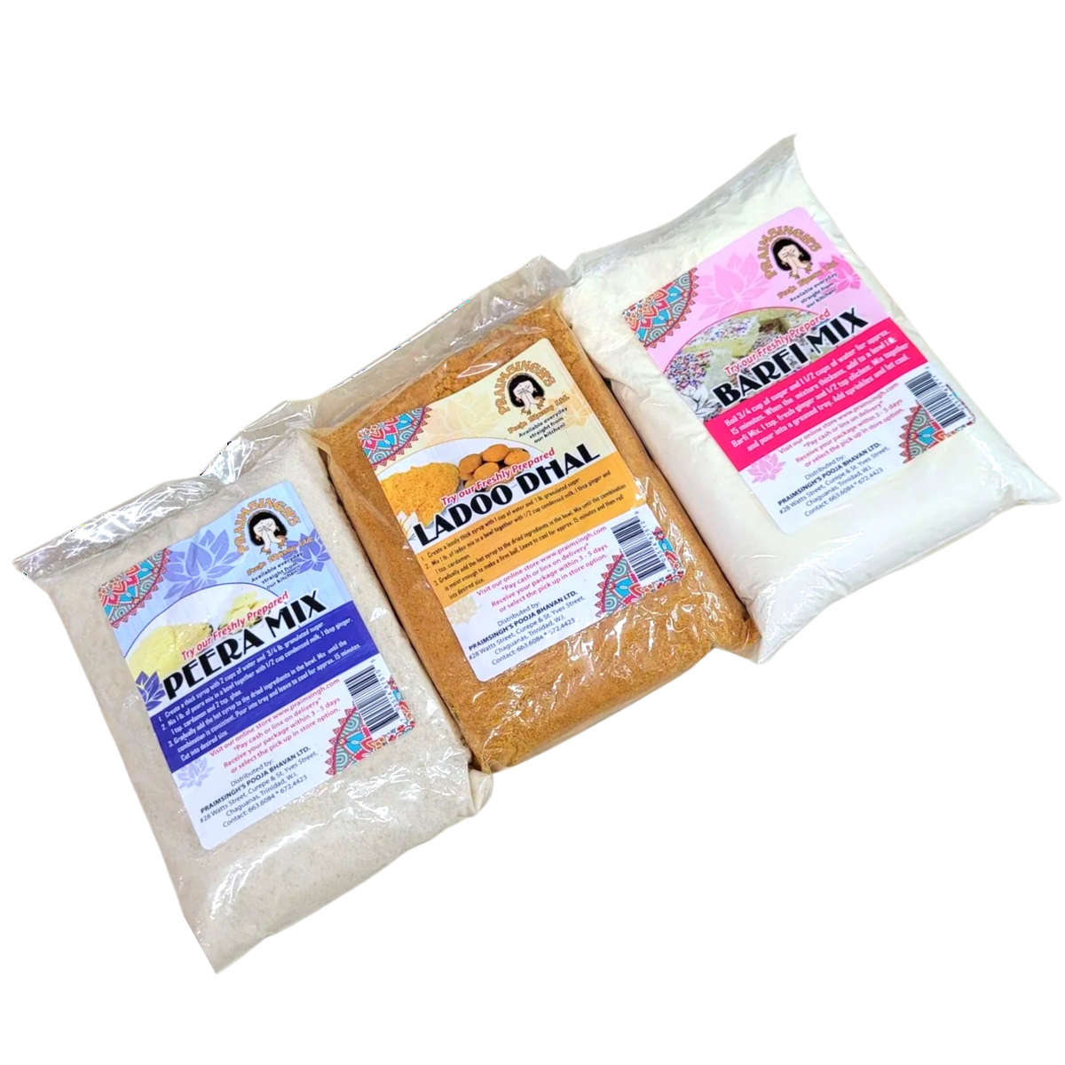 Ladoo, Barfi & Peera Mix Combo