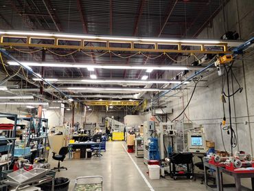 Gorbel workstation crane removal.