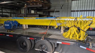 EMH overhead crane kit, build out.