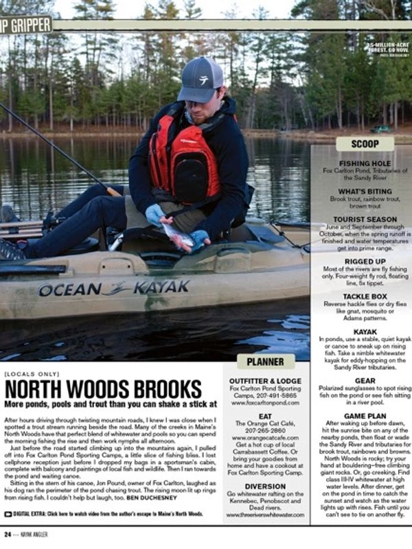 North Woods Sport Trailers, Kayak Fishing Trailers- Single