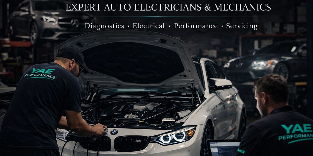 YAE Performance technicians tuning a BMW M3 in Riverwood Sydney