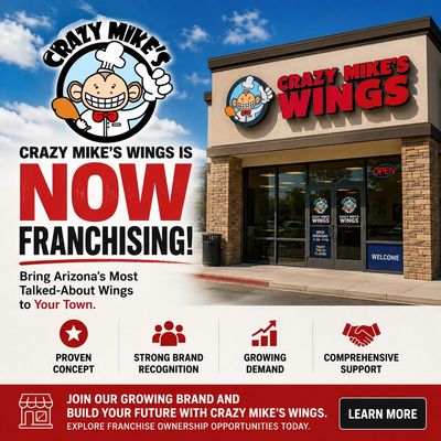 Crazy Mike's Wings is now franchising, offering a proven wing business concept.