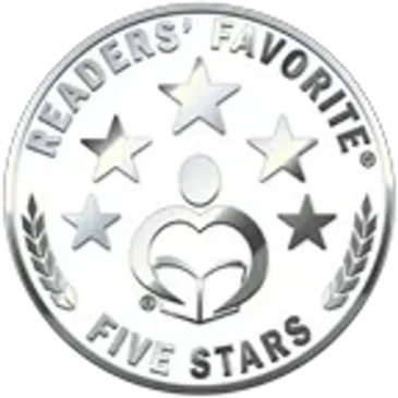 Five Stars Readers' Favorite silver emblem.
