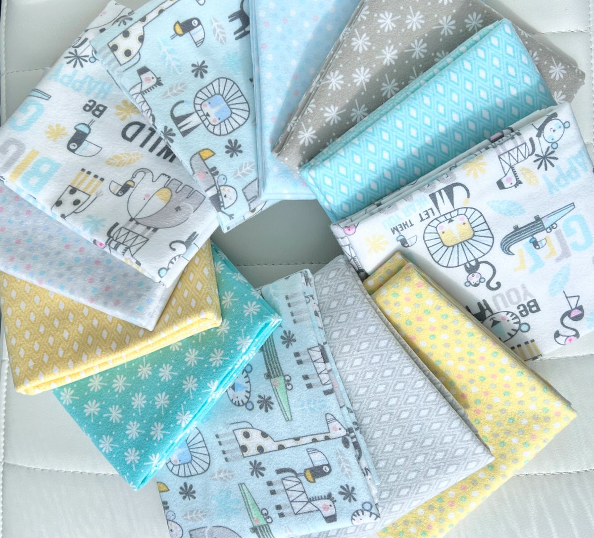 FLANNELSnuggle in the Jungle FAT 1/4 BUNDLE