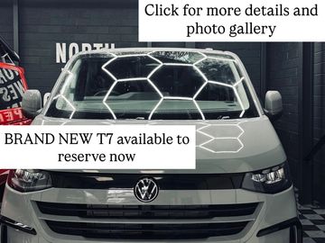 VW Campervan for sale, camper conversion, VW transporter, T7, brand new conversion, brand new camper