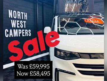 Sale on campers at North West Campers with discounted price.