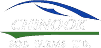 Chinook Sod Farm is where we get all of our sod from. Family run local business.