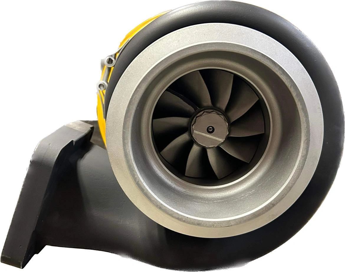 This is turbine side (hot side) of our S478 Hurricane Caterpillar turbocharger. 