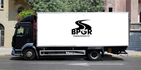 BPGR Shipping Solutions box truck delivering a load for a customer.