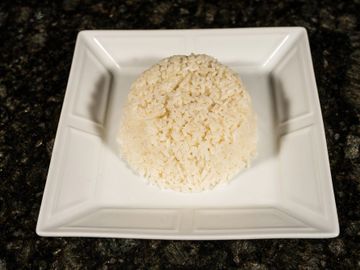 Fluffy steamed white rice, light and perfectly cooked. A simple Cuban staple.