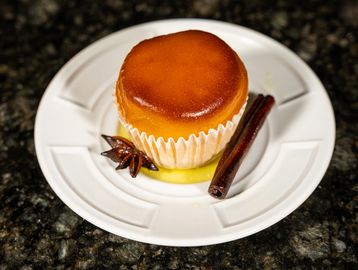 Sweet Cuban pastry filled with soft syrup-soaked cake.