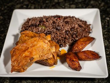 Tender pork ribs, seasoned and cooked until juicy and flavorful with a rich, savory finish.