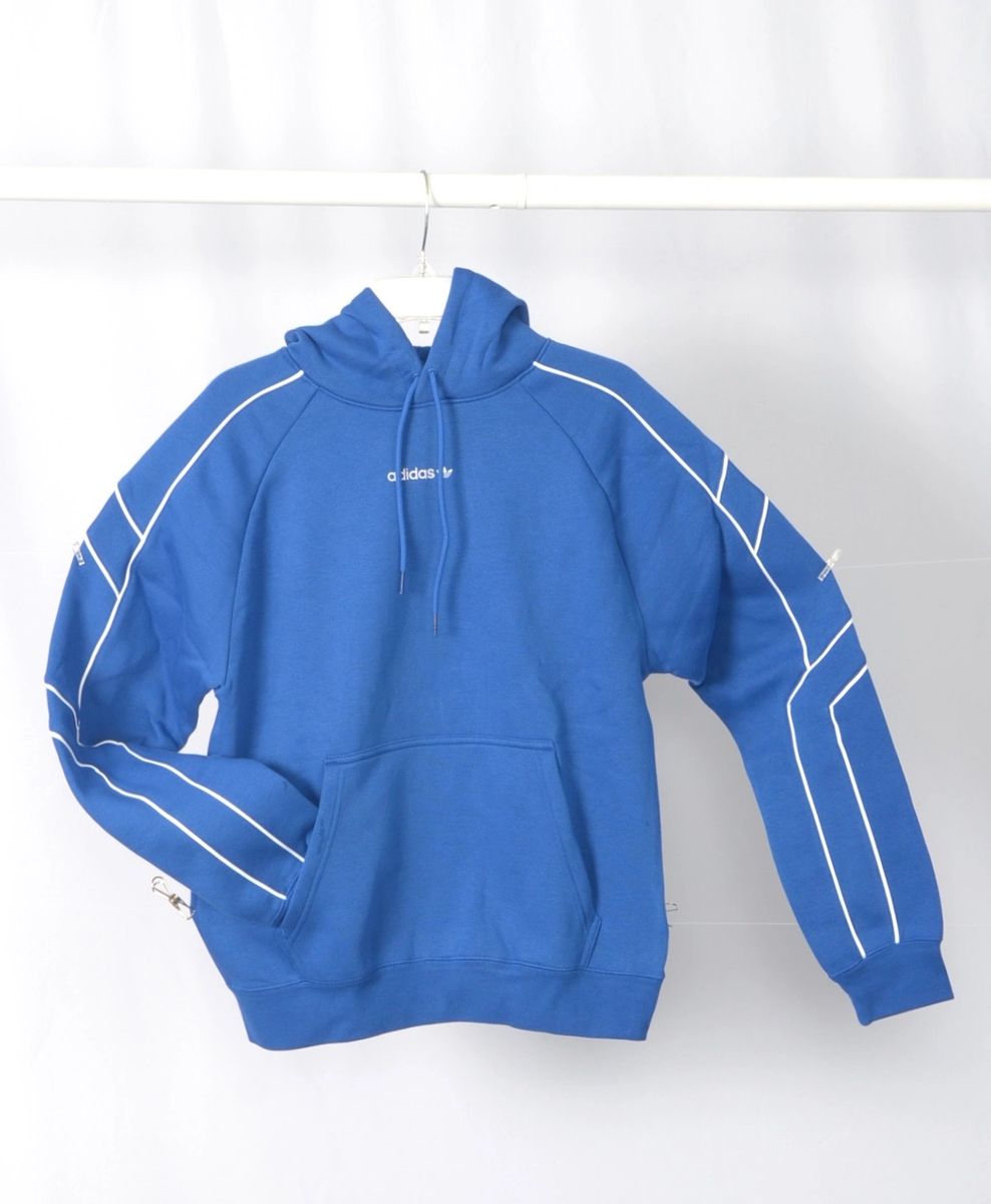 Adidas Eqt Outline HDY Sweatshirt, Royal Blue, Size XL & 2XL