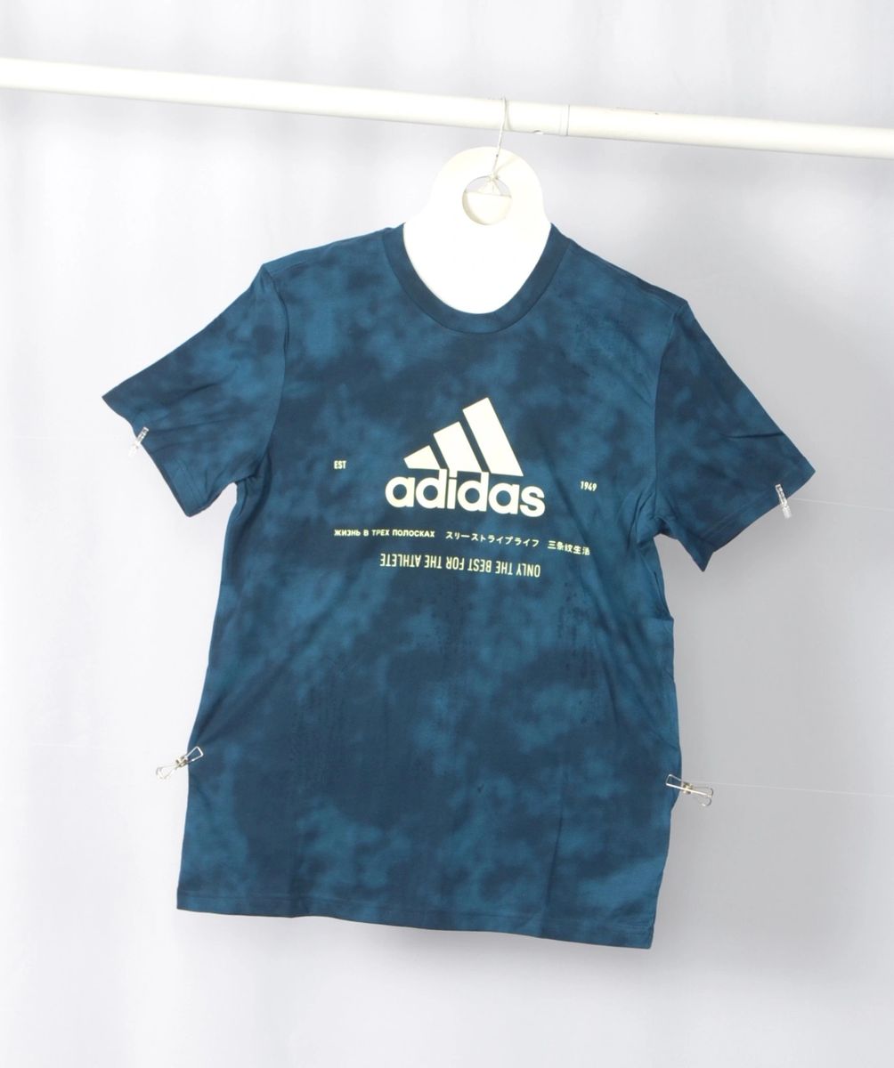 Adidas Bos T Shirt, Blue/White, Size M to