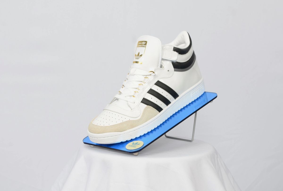 Adidas Concord II Mid, Ftwwht/Cblack/Gold, Size 13.5 & 14.0 Only, Code#
