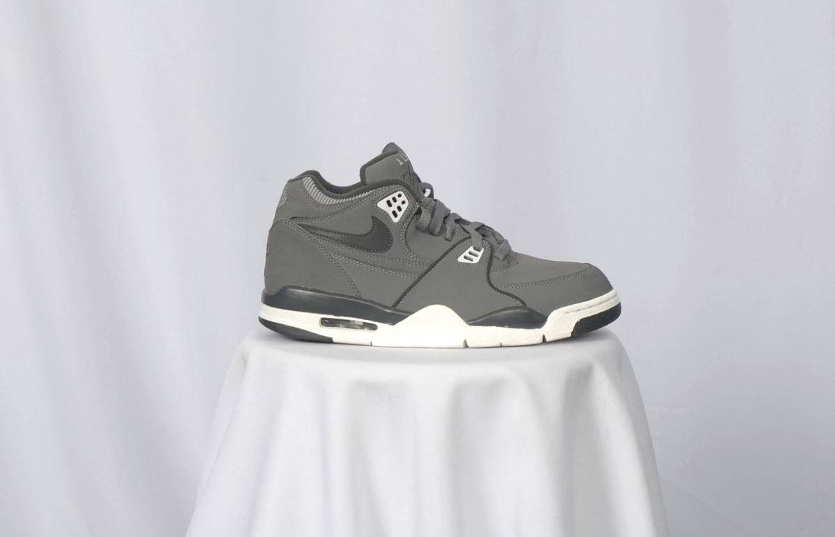 2012 Nike Air Flight, Grey/White, Size 8.5 Only, Model 306252-019